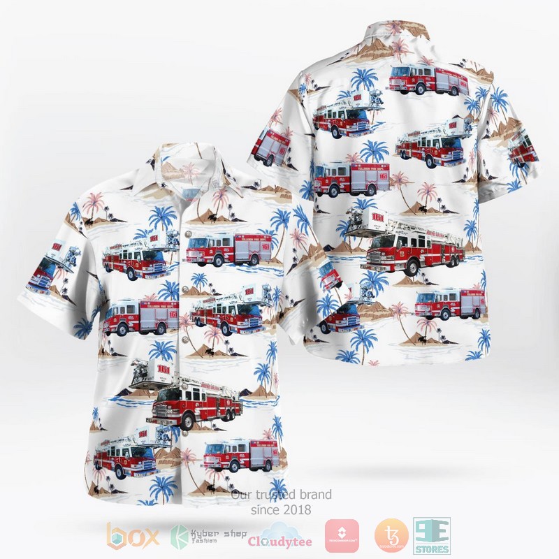 Tolleson Arizona Tolleson Fire Department Hawaiian Shirt
