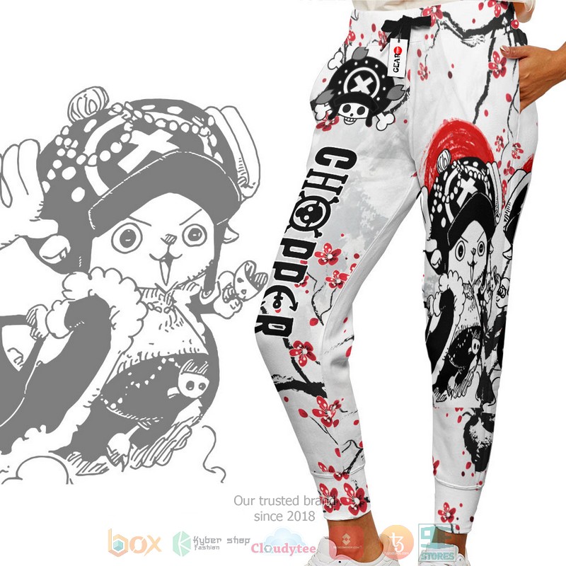 Tony Tony Chopper Anime One Piece Japan Style Jogger longpants 1