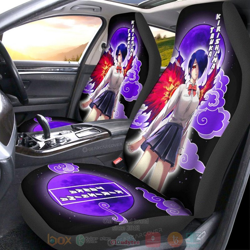 Touka Kirishima Tokyo Ghoul Anime Car Seat Cover 1