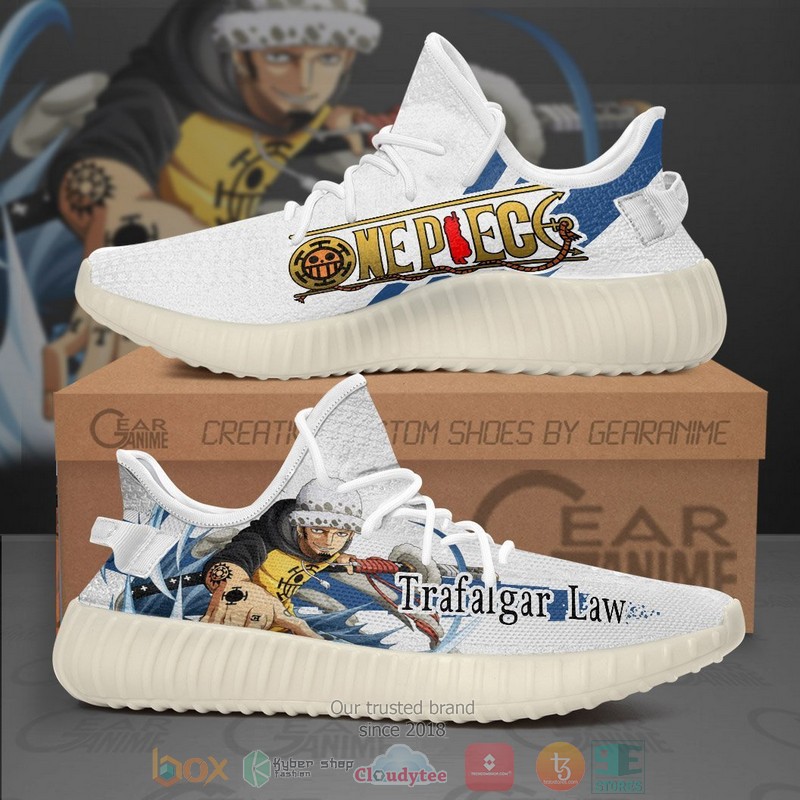 Trafalgar Law One Piece Anime Yeezy Shoes