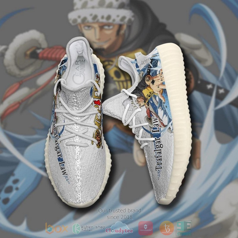 Trafalgar Law One Piece Anime Yeezy Shoes 1