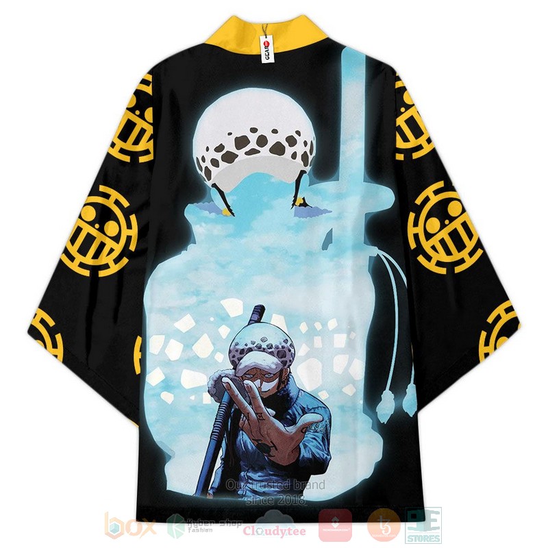 BEST Trafalgar Law One Piece Otaku Anime Japan 3D Print Kimono 4 Trafalgar Law One Piece Otaku Anime Inspired Kimono 1 2 3