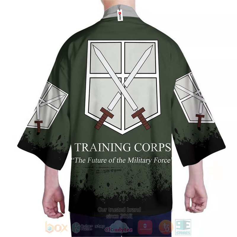 Training Corps Attack On Titan Anime Inspired Kimono 1 2 3