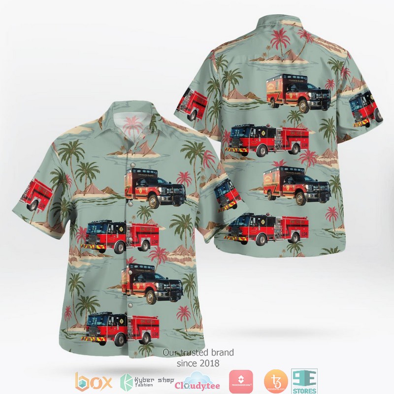Treasure Island Pinellas County Florida Treasure Island Fire Department 3D Hawaii Shirt 1 Treasure Island Pinellas County Florida Treasure Island Fire Department 3D Hawaii Shirt