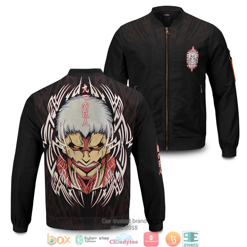 Tribal Armored Titan Bomber Jacket