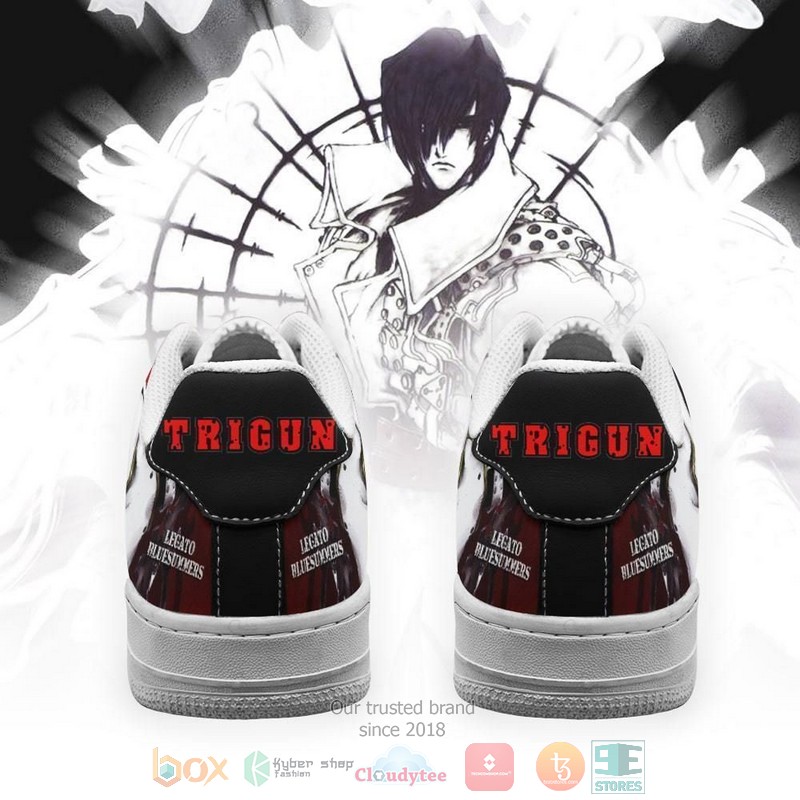 NEW Trigun Legato Bluesummers Anime Nike Air Force shoes sneaker 3 Trigun Legato Bluesummers Anime Nike Air Force Shoes 1 2