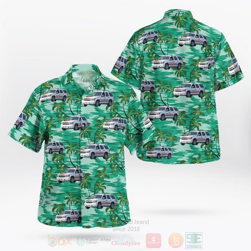 BEST Troy, Rensselaer County, New York, Rensselaer County Department of Emergency Services 3D Aloha Shirt word2