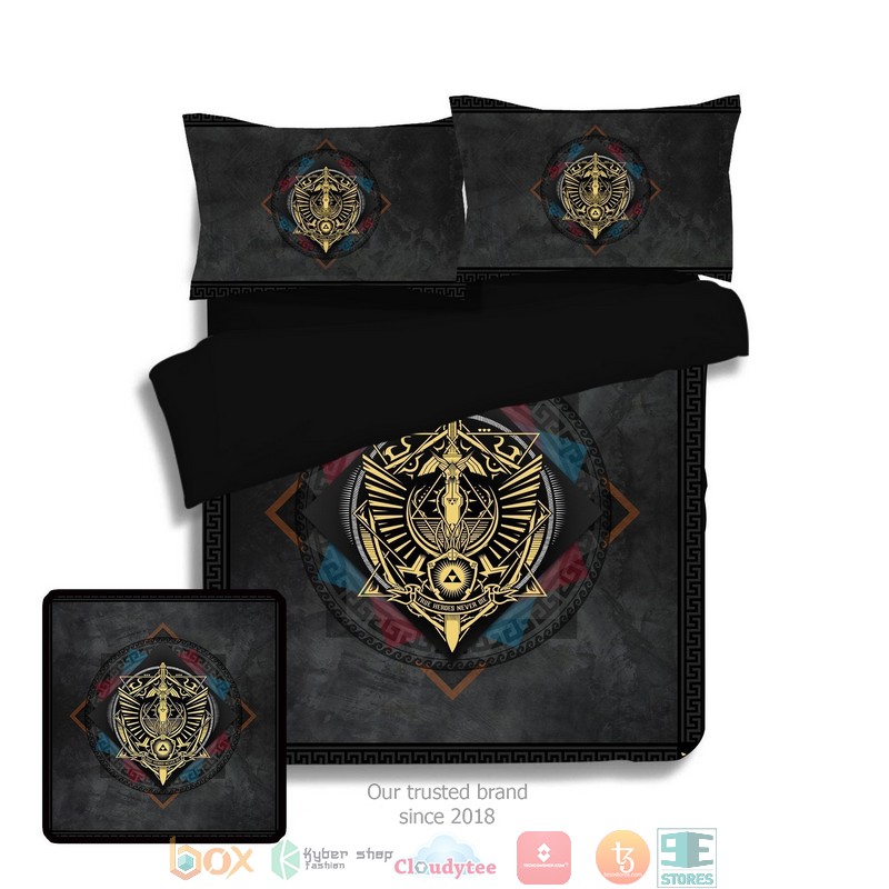 True Heroes Never Die Bedding Set