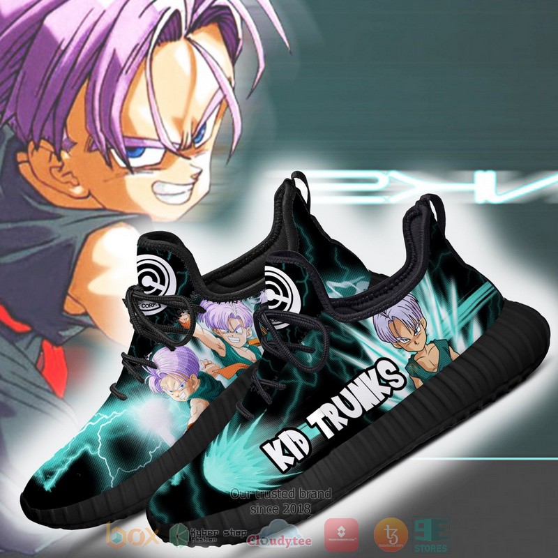 Trunks Dragon Ball Anime Yeezy Shoes 1