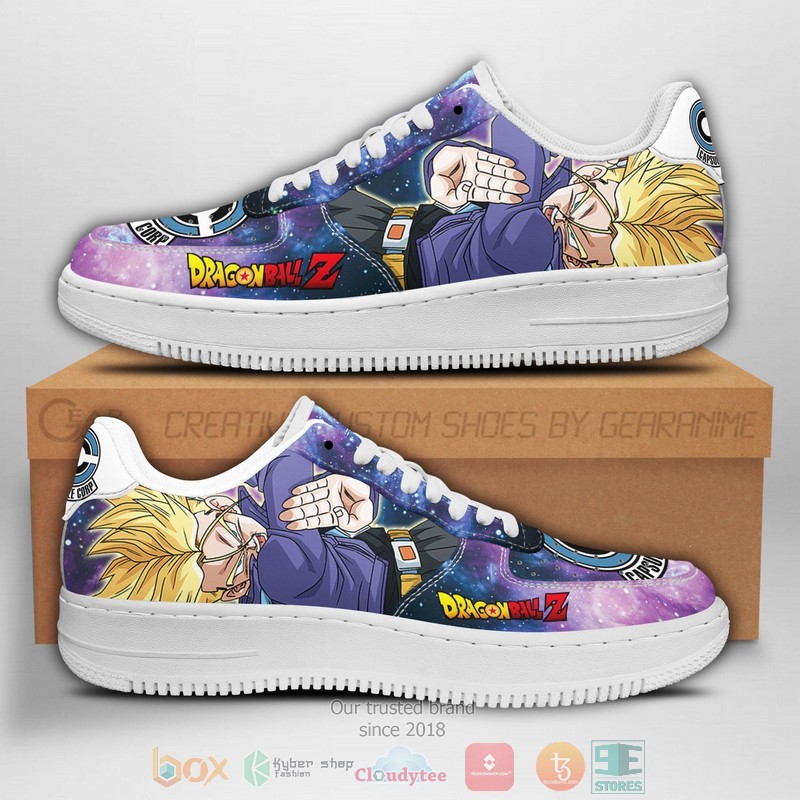 Trunks Dragon Ball Z Anime Nike Air Force Shoes
