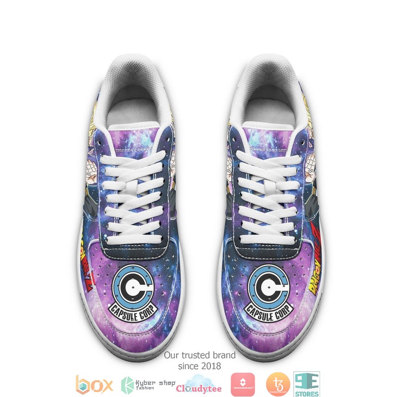 Trunks Dragon Ball Z Anime Nike Air Force Sneaker Shoes 1