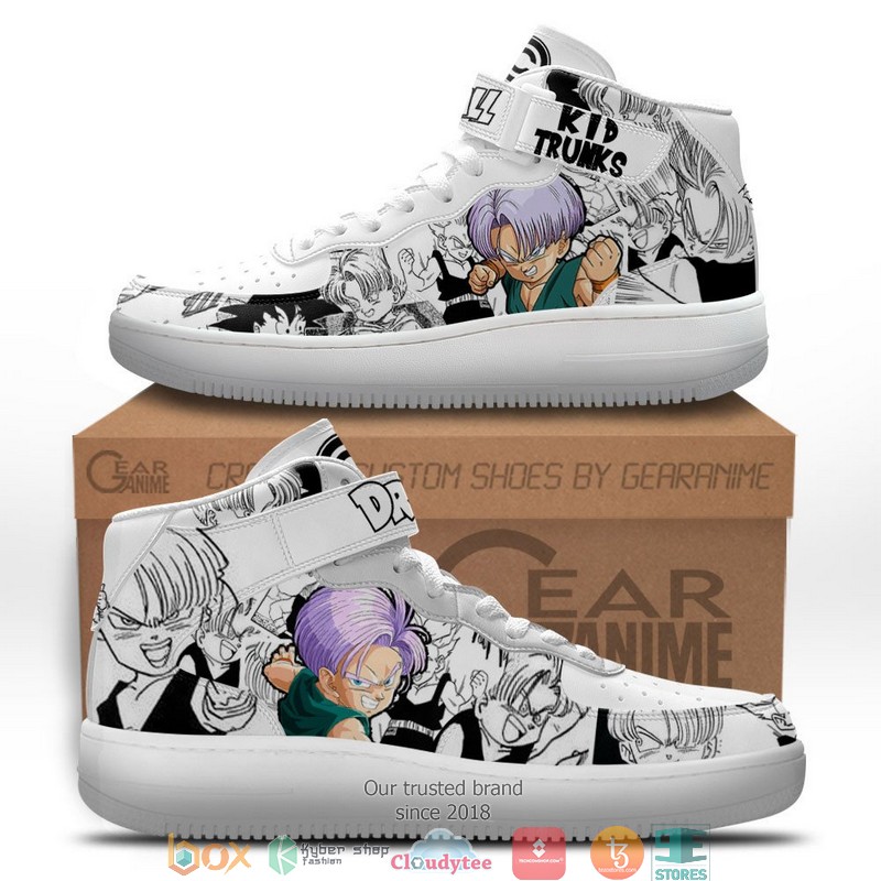 Trunks Kid Dragon Ball Anime Mix Manga High Air Force Shoes