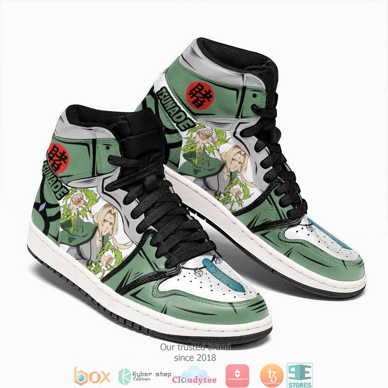 Tsunade Senju NRT Anime Air Jordan High Top Shoes 1
