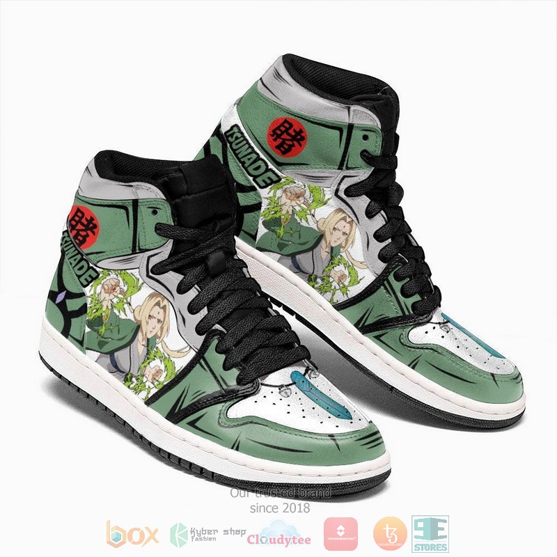 Tsunade Senju Naruto Anime Air Jordan High Top Shoes 1