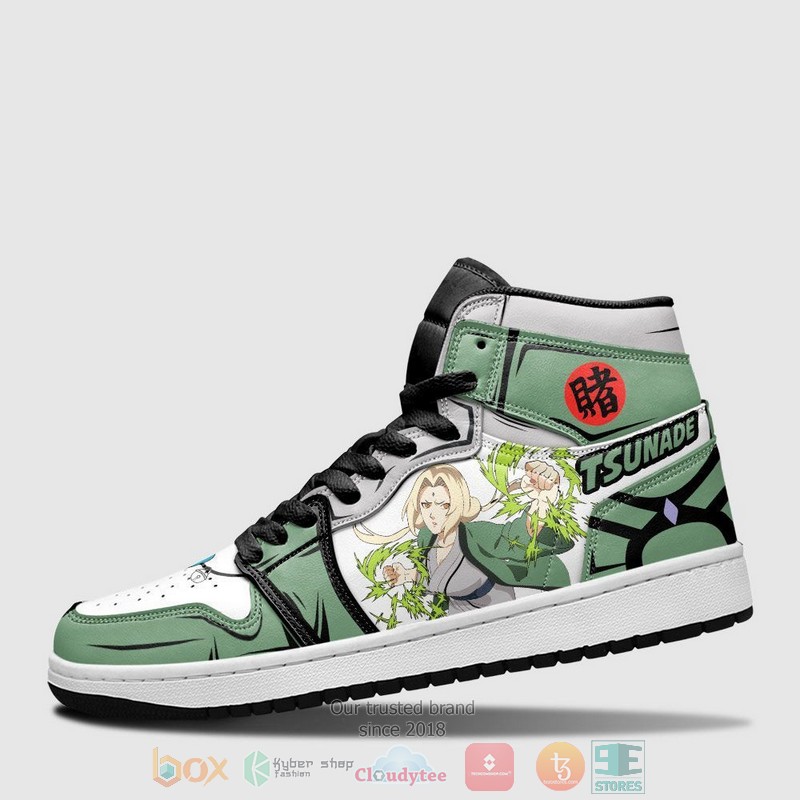 NEW Tsunade Senju Naruto Anime Air Jordan 1 shoes sneaker 3 Tsunade Senju Naruto Anime Air Jordan High Top Shoes 1 2