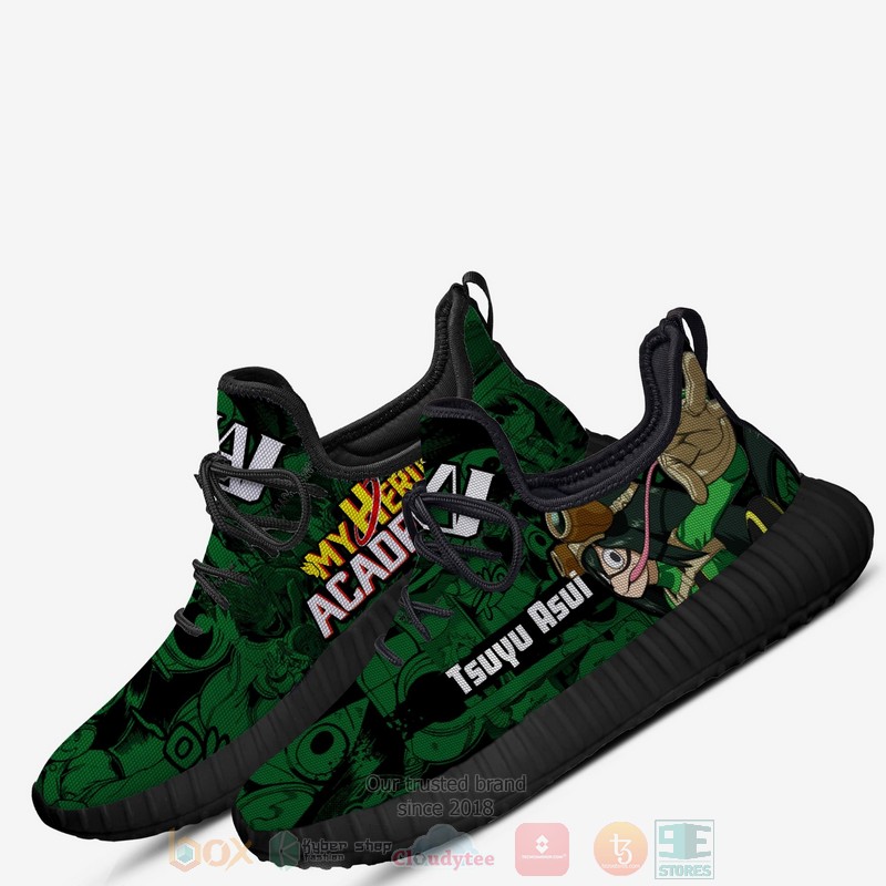 Tsuyu Asui Custom Froppy BNHA My Hero Academia Anime Reze Shoes 1