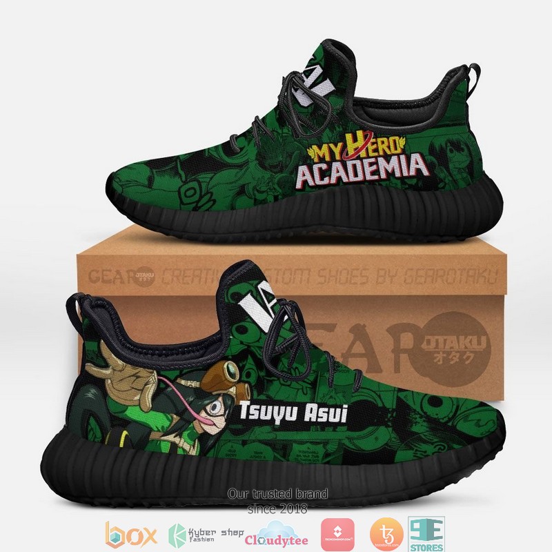 Tsuyu Asui Froppy BNHA My Hero Academia Anime Reze Sneaker Shoes