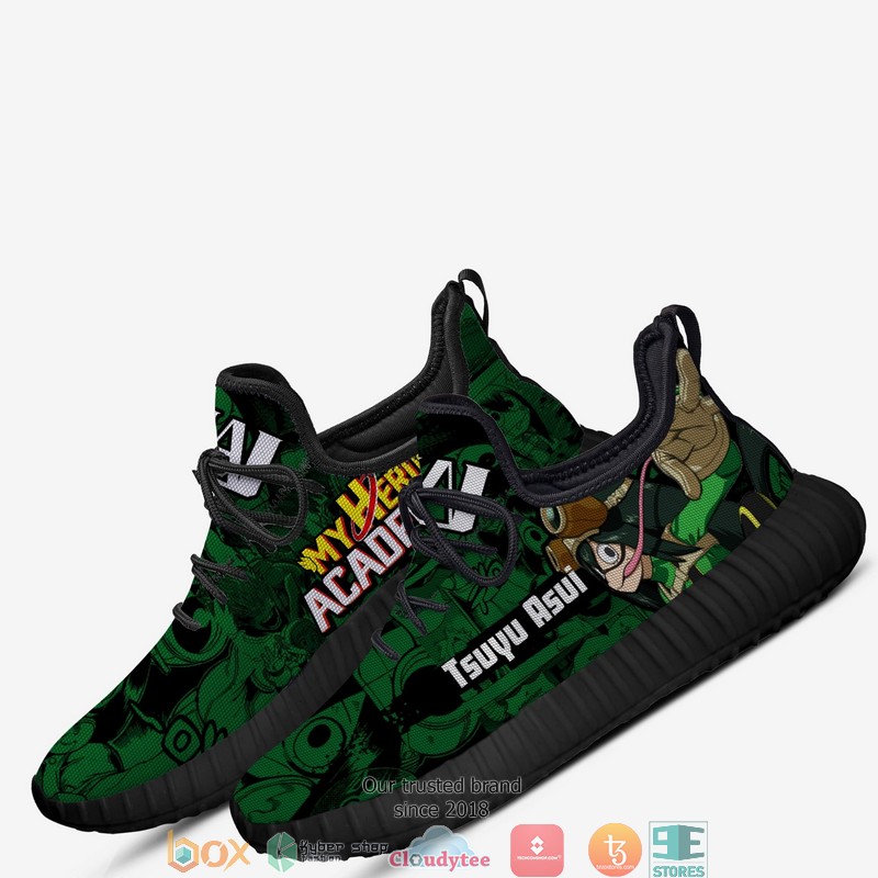 Tsuyu Asui Froppy BNHA My Hero Academia Anime Reze Sneaker Shoes 1
