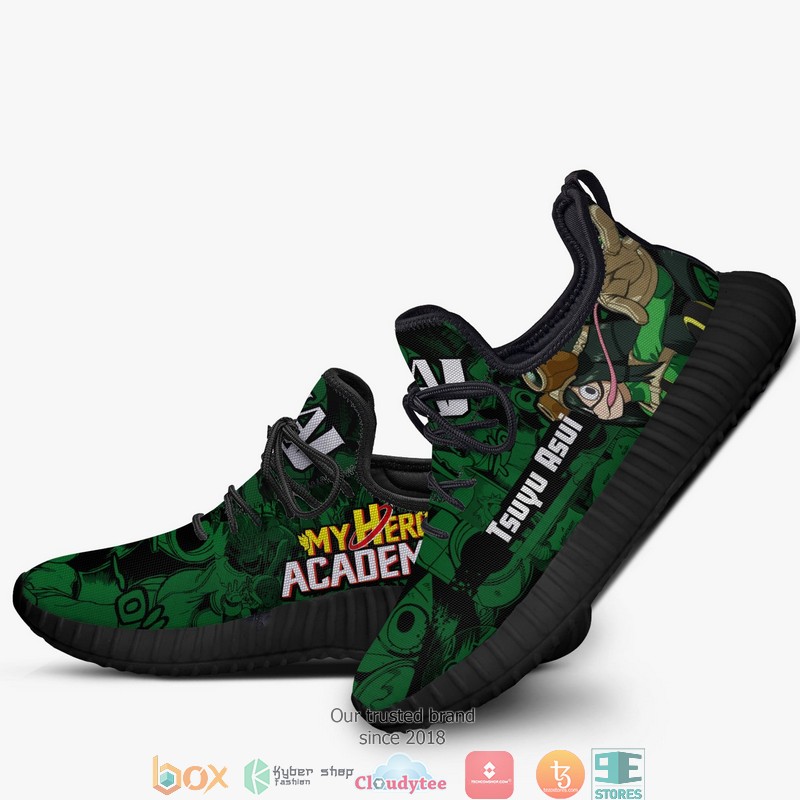 Tsuyu Asui Froppy BNHA My Hero Academia Anime Reze Sneaker Shoes 3 Tsuyu Asui Froppy BNHA My Hero Academia Anime Reze Sneaker Shoes 1 2