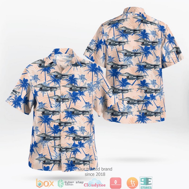 Turkish Air Force F 16C Fighting Falcon 3D Hawaii Shirt
