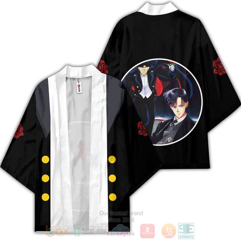 Tuxedo Sailor Moon Anime Inspired Kimono
