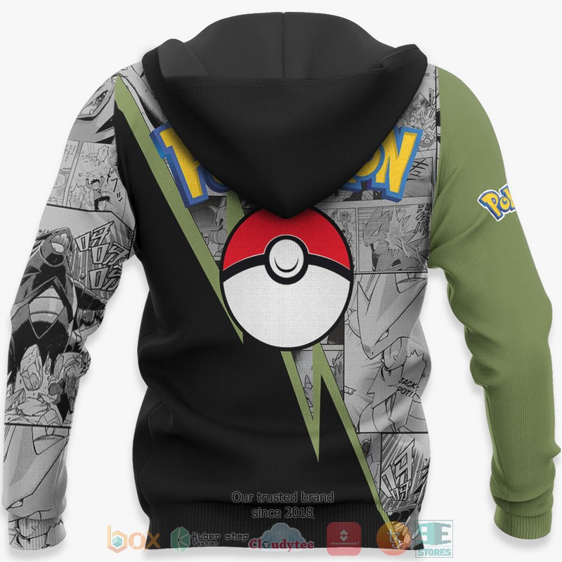 Tyranitar Anime Pokemon Mix Manga 3D Hoodie Bomber Jacket 1 2 3 4