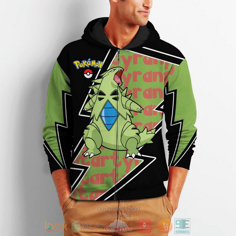 NEW Tyranitar Costume Pokemon Full Printed 3D Hoodie 2 Tyranitar Costume Pokemon 3D Hoodie 1