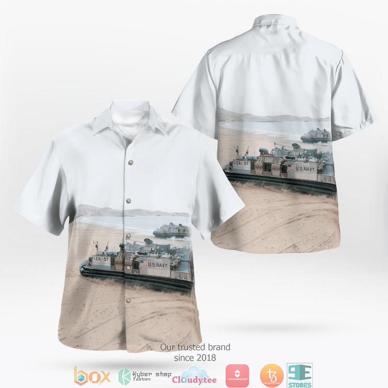 U S Navy Landing Craft Air Cushion Hawaii 3D Shirt