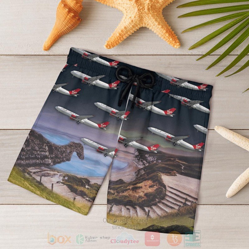 BEST UK Airlines Virgin Atlantic Airbus A330-300 Aloha Shirt, Beach Short 6 UK Airlines Virgin Atlantic Airbus A330 300 Hawaiian Shirt Short 1 2 3 4 5