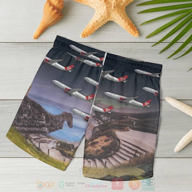 BEST UK Airlines Virgin Atlantic Airbus A330-300 Aloha Shirt, Beach Short 7 UK Airlines Virgin Atlantic Airbus A330 300 Hawaiian Shirt Short 1 2 3 4 5 6