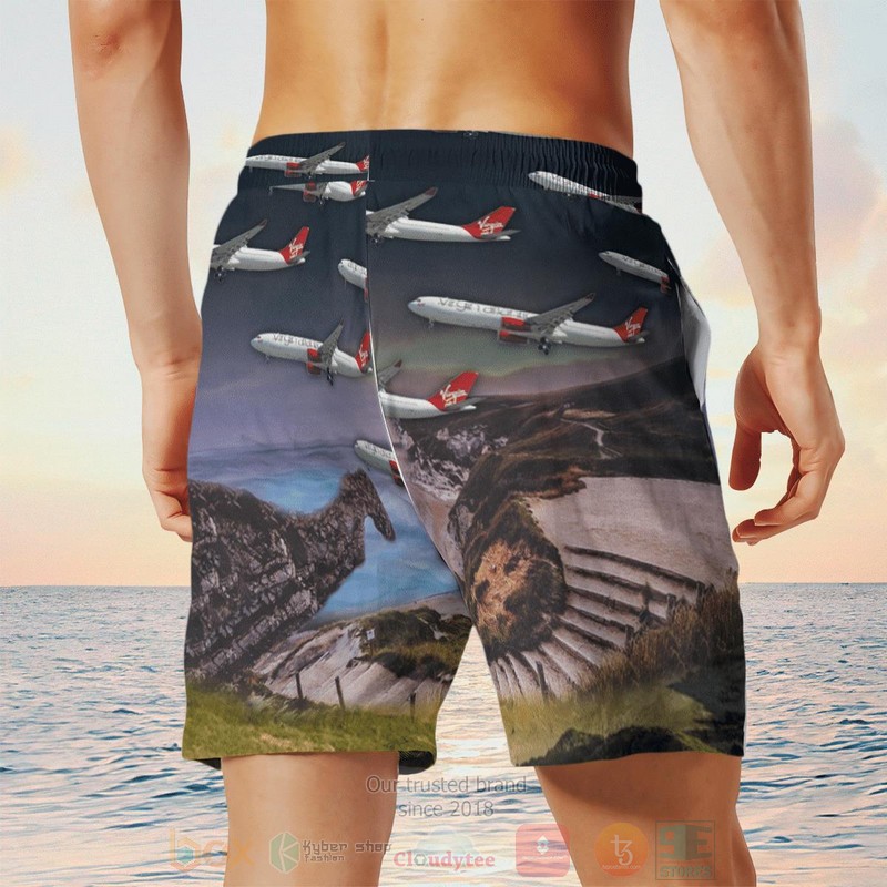 BEST UK Airlines Virgin Atlantic Airbus A330-300 Aloha Shirt, Beach Short 8 UK Airlines Virgin Atlantic Airbus A330 300 Hawaiian Shirt Short 1 2 3 4 5 6 7
