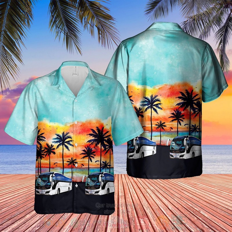 BEST UK Coach Driver NX 3D Aloha Shirt 1 UK Coach Driver NX Hawaiian Shirt