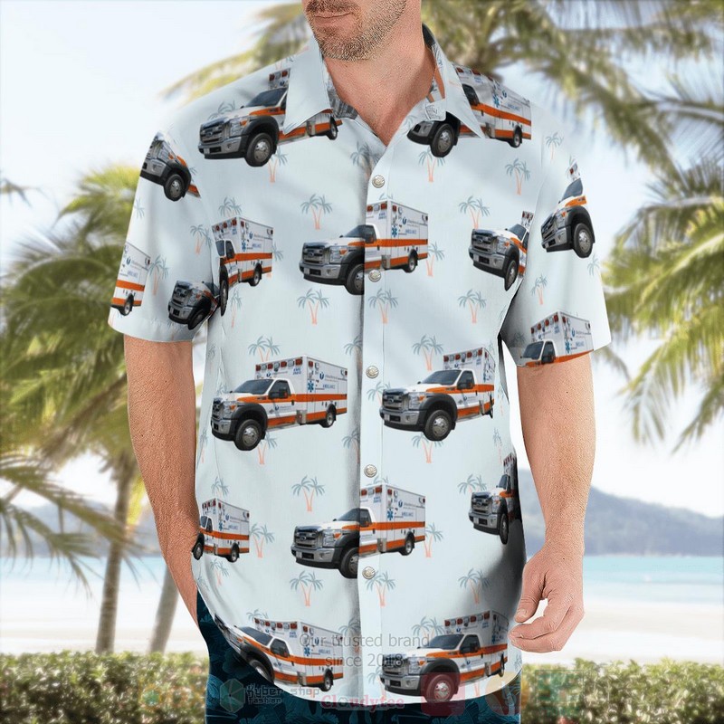 BEST UMass Memorial EMS, Worcester, MA Ambulance 3D Aloha Shirt 3 BEST UMass Memorial EMS, Worcester, MA Ambulance 3D Aloha Shirt word1