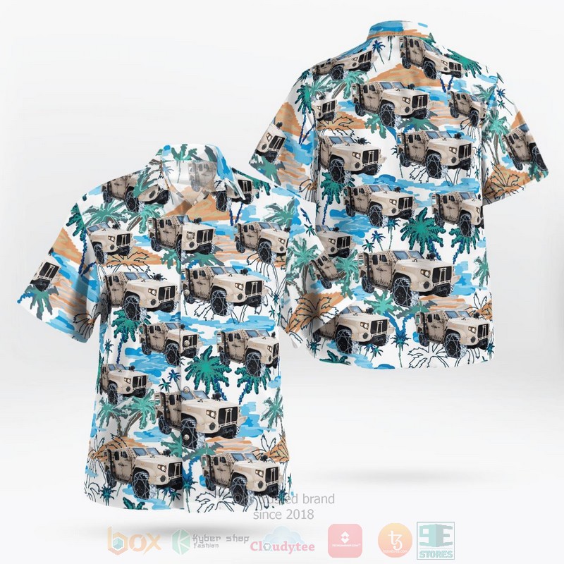 BEST USMC M1280 Joint Light Tactical Vehicle JLTV 3D Aloha Shirt word1