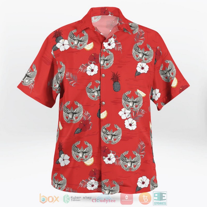 NEW US Air Force Commander's Insignia Hawaii Shirt 3