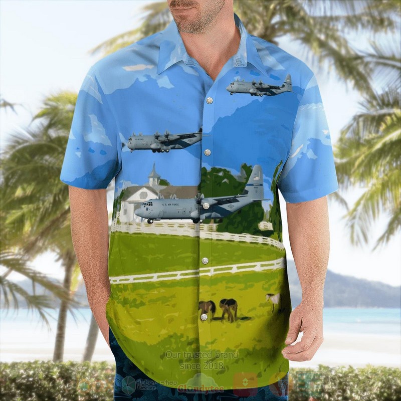 BEST US Air Force Kentucky Air National Guard, 123rd Airlift Wing, C-130J Super Hercules 3D Aloha Shirt 4 BEST US Air Force Kentucky Air National Guard, 123rd Airlift Wing, C-130J Super Hercules 3D Aloha Shirt word1