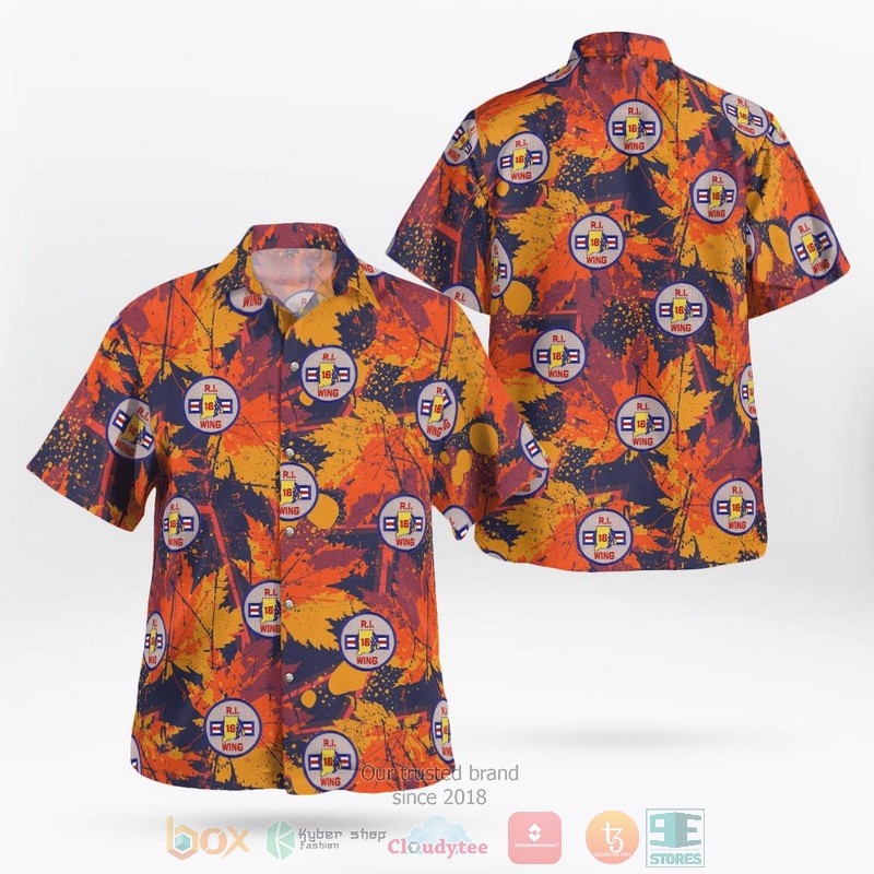 US Air Force Rhode Island Wing Civil Air Patrol Hawaiian Shirt