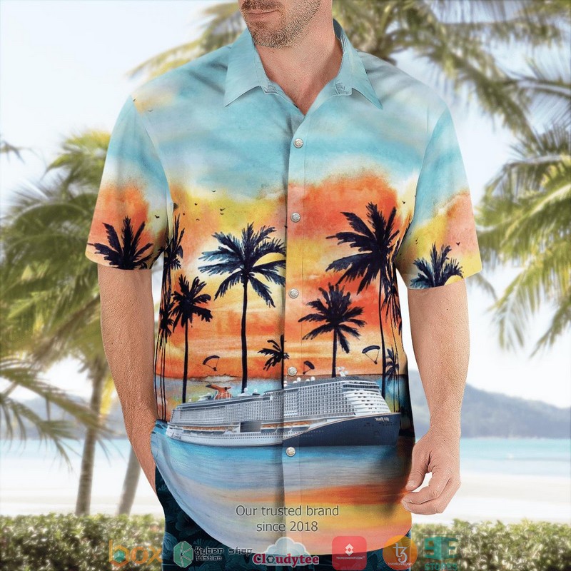 US Carnival Cruise Line Mardi Gras Limited Hawaiian Shirt 3 US Carnival Cruise Line Mardi Gras Limited Hawaiian Shirt word3
