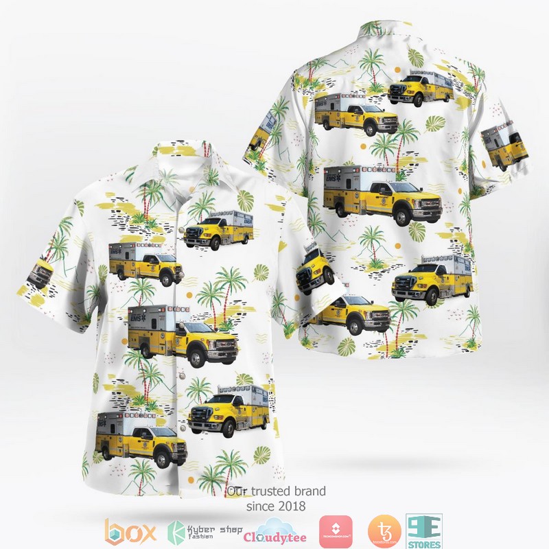 US Guilford County EMS Hawaiian Shirt 1 US Guilford County EMS Hawaiian Shirt word1