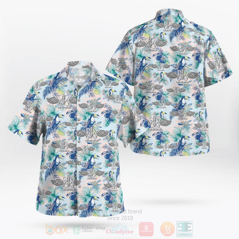 BEST US Navy Naval Aircrewman AW 3D Aloha Shirt word2