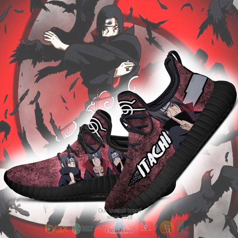 BEST Uchiha Itachi Naruto Reze Shoes Sneaker 3 Uchiha Itachi Naruto Anime Reze Shoes 1 2