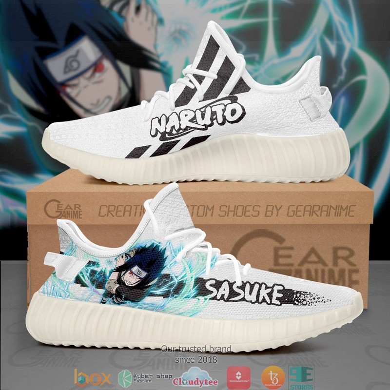 Uchiha Sasuke Anime Yeezy Sneaker Shoes