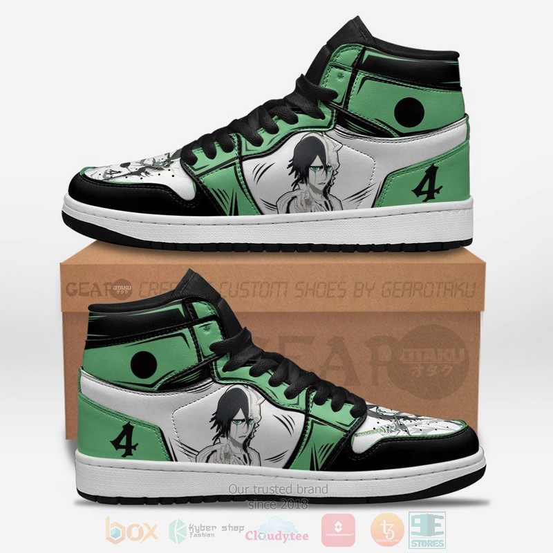 Ulquiorra Cifer Custom Bleach Anime Air Jordan High Top Shoes