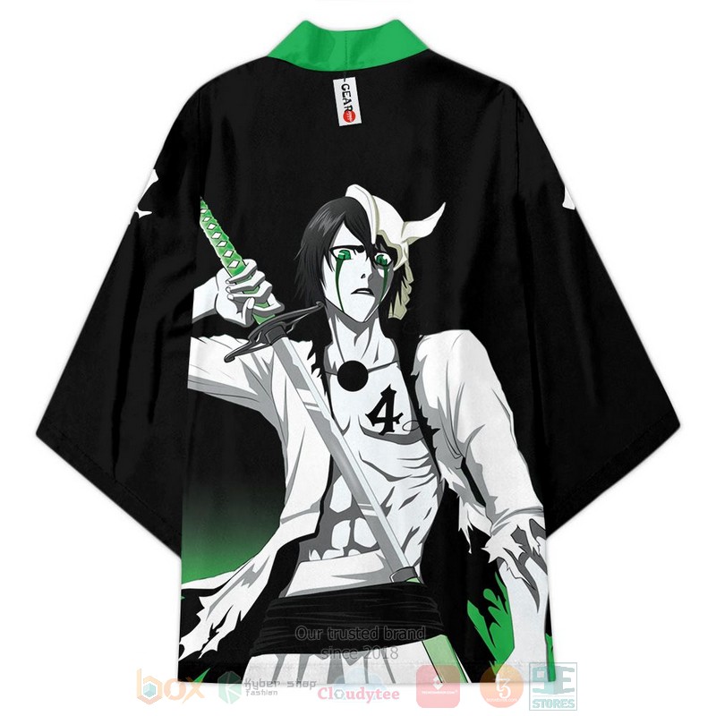 BEST Ulquiorra Schiffer Bleach Anime Japan 3D Print Kimono 4 Ulquiorra Schiffer Bleach Anime Inspired Kimono 1 2 3
