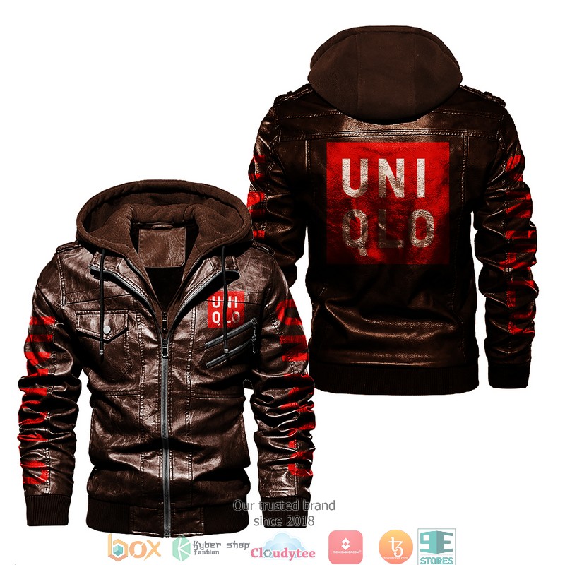 Uniqlo leather jacket