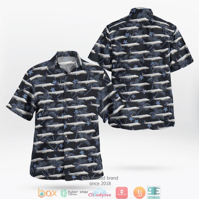 United Express Embraer E175 Hawaiian Shirt 1 United Express Embraer E175 Hawaiian Shirt word2