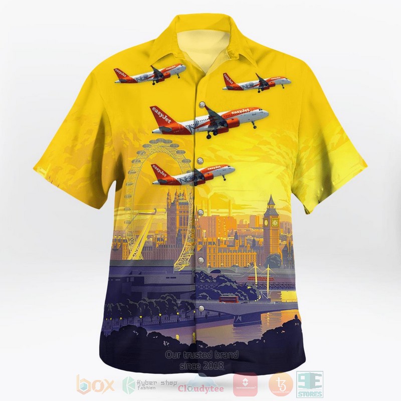 BEST United Kingdom Airlines, EasyJet Airbus A320neo 3D Aloha Shirt 2 BEST United Kingdom Airlines, EasyJet Airbus A320neo 3D Aloha Shirt word2