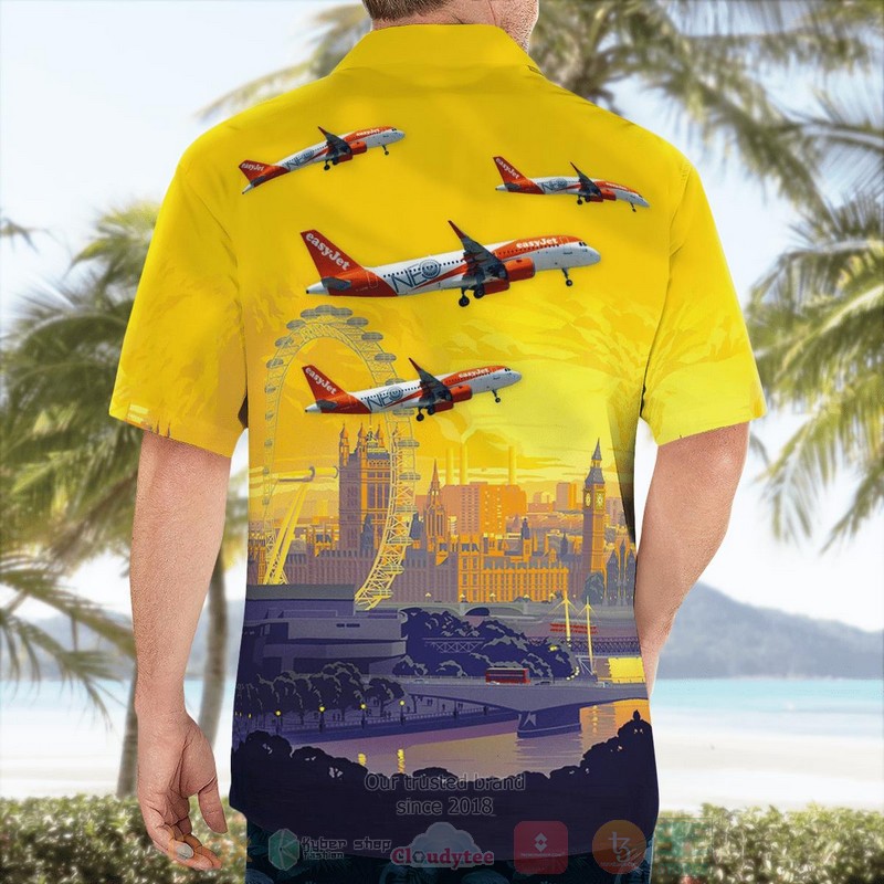 BEST United Kingdom Airlines, EasyJet Airbus A320neo 3D Aloha Shirt 4 BEST United Kingdom Airlines, EasyJet Airbus A320neo 3D Aloha Shirt word2