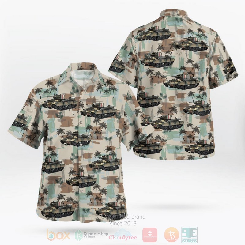BEST United Kingdom, British Army Valentine Mk III Infantry Tank 3D Aloha Shirt word3