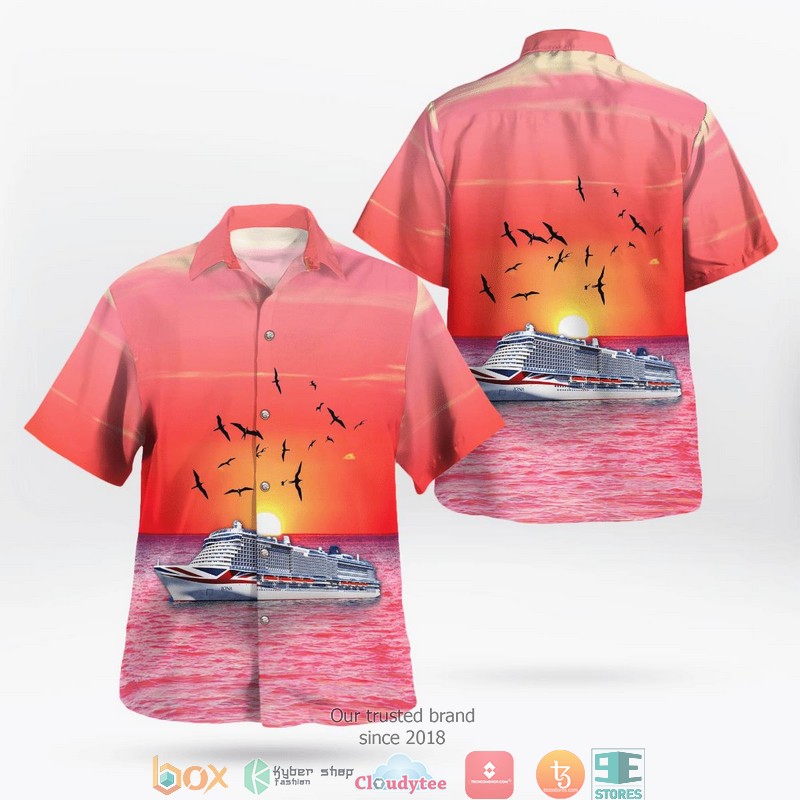 NEW United Kingdom P&O Cruises MS Iona Hawaii Shirt 1